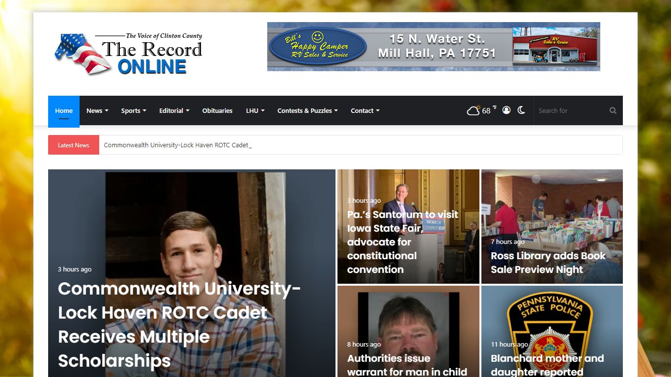 The Record Online – The Voice of Clinton County