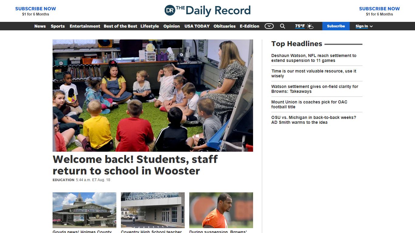 The Daily Record: Local News, Politics & Sports in Wooster, OH